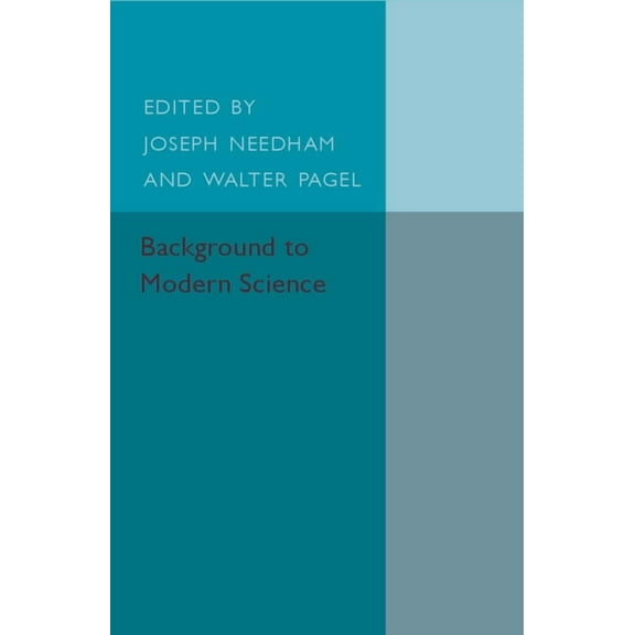 Background to Modern Science, (Paperback)
