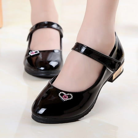 

〖Roliyen〗Girls Sandals Shoes Princess Baby Girls Bowknot Single Sandals Crystal Bling Infant Kids Baby Shoes