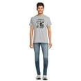 thumbnail image 2 of I Don't Give a Rat's Funny Men's Graphic Tee with Short Sleeves, Sizes S-3XL, 2 of 5