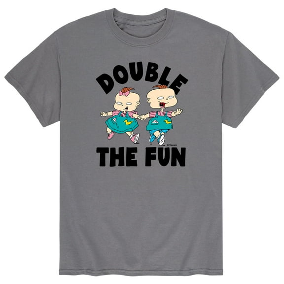 Rugrats - Double The Fun - Men's Short Sleeve Graphic T-Shirt