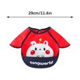 thumbnail image 2 of Hovmgk Sprout Baby Mess Proof Sleeved Bib, Long Sleeve Waterproof Bib with Food Catcher for Toddlers, Machine Washable, Easy to Clean, Ideal for Mealtime, Art, & Outdoor Activities, 2 of 4