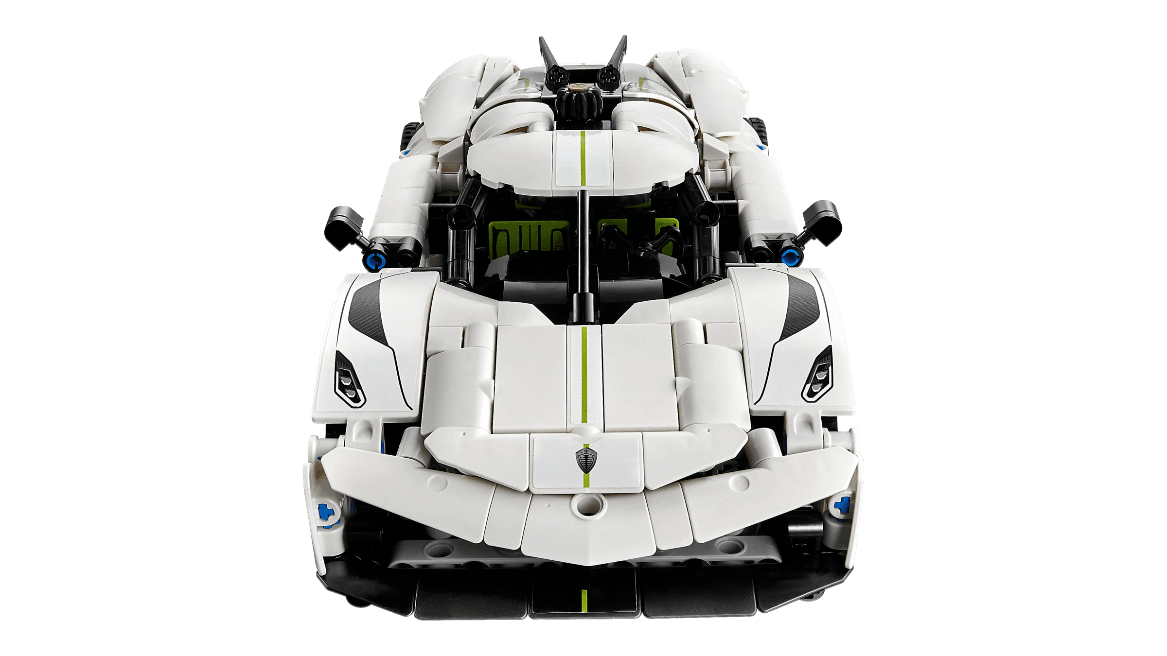LEGO Technic Koenigsegg Jesko Absolut White Hypercar, Sports Car Building Toy Set for Boys and Girls, Vehicle Racing Car for Kids, Buildable Model Kit, Sports Car Toy, Motor Enthusiasts’ Gift, 42184