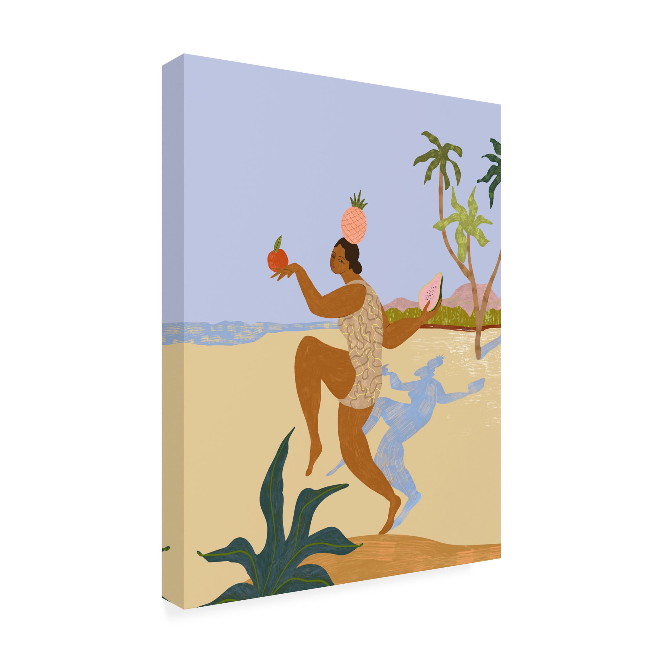 Trademark Fine Art Arty Guava Balancing Act Canvas Wall Art
