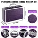 thumbnail image 4 of Estuche de maquillaje CHARMCODE Beauty Train con set de maquillaje, color morado, 4 of 9
