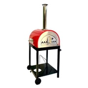 Traditional 25 Dual Fueled Pizza Oven With Gas Attachment- Wood and Gas Powered