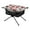 Red & Gray, variant on Outdoor Folding Table Portable Picnic Camping Table For Garden Fishing Beach Two Frogs in Love