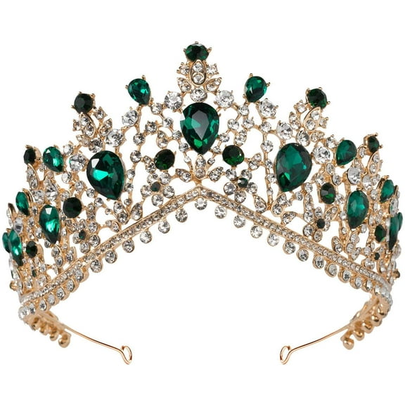 Wedding Tiara for Women, Rhinestone Bridal Crown Princess Tiara Headband, Costume Party Accessories
