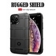 thumbnail image 1 of Étui Rigide Arrière Robuste en Silicone Antichoc pour iPhone 11 (Noir), 1 of 9