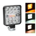 thumbnail image 3 of LED Pod Work Light 3000LM 9V-60V IP67 Waterproof 48W Universal Offroad Strobe Lamp For Car Motorcycle, 3 of 8