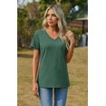thumbnail image 3 of Zeagoo Womens Basic T-shirts Short Sleeve V-Neck Shirts Summer Casual Tops Daily Wear, 3 of 6