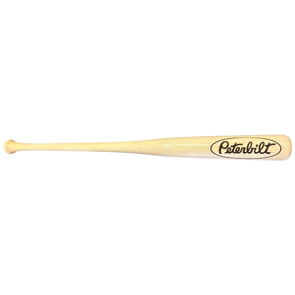 Peterbilt Engraved Baseball Bat with Wall Mount