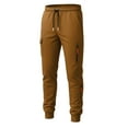 thumbnail image 3 of BLCHUNen Sweatpants for Men Casual Zipper Drawstring Elastic Waist Leisure Workout Joggers Pants with Multi Pockets, 3 of 5
