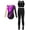 Purple, variant on Aislor Kids Girl 3 Piece Gymnastics Long Sleeve Dance Leotards Crop Tank Tops with Athletic Leggings Purple 14
