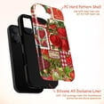 thumbnail image 4 of Vintage Strawberry Farm iPhone Case – Cottagecore Red Gingham Patchwork Aesthetic, Sweet Berry Collage Phone Cover for iPhone 16 15 14 13 12 11 Pro Max Plus Mini, 4 of 6