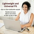 thumbnail image 4 of Cyber Acoustics AC-104USB Mono Headset with USB Controller Headset, 4 of 5