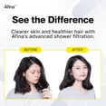 thumbnail image 4 of Replacement Filter 4 PACK for Filtered Showerhead & Shower Filter - Reduces Dry Itchy Skin, Dandruff, Eczema, and Dramatically Improves The Condition of Your Skin and Hair, 4 of 8