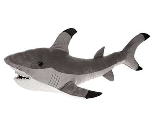 life size shark plush
