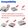 thumbnail image 3 of Sardfxul For FC 60 Pin to 72 Pin Game Console Systems Adapter Replacement for NES Console, 3 of 9
