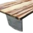 thumbnail image 3 of 31â€ Rustic Brown Mango Wood Live Edge Coffee Table, 3 of 3