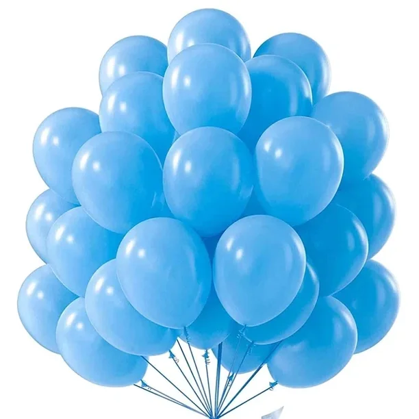 10-100 Uds. Globo de látex con perlas, bola de helio blanca, rosa y azul, decoración para fiesta de cumpleaños para adultos y bodas, Globos para Baby Shower