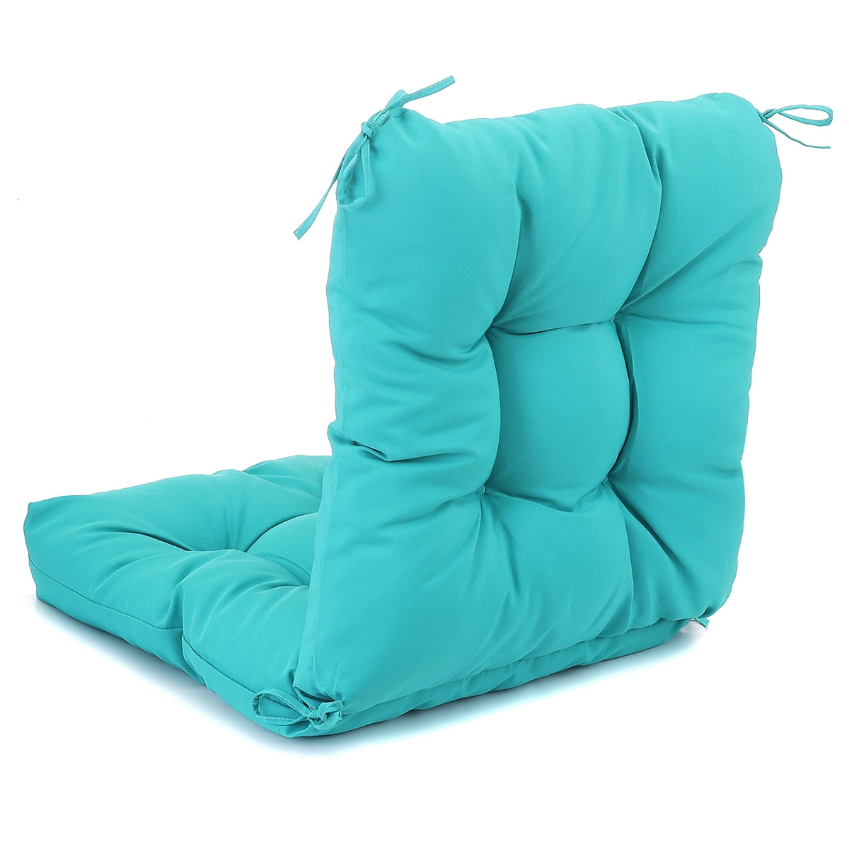 YEERSWAG Patio Chair Cushion 41 x20 x4.9 inch Waterproof High Back Deep Seat Chair Cushion with Ties Cushion for Outdoor  Furniture Dinning  Chair  Sofa