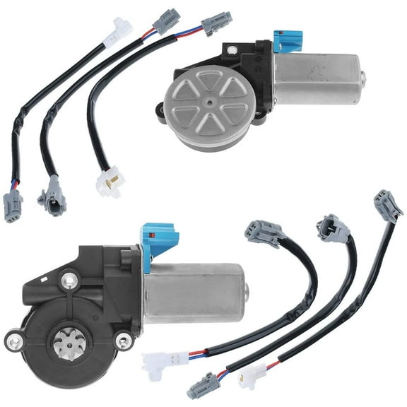 A-Premium Power Window Lift Motor Compatible with Toyota 4Runner Camry Celica Corolla Tacoma Chevrolet Prizm Geo LX450 Mitsubishi with 7-Tooth Left and Right 2-PC Set