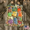 thumbnail image 5 of Shapes Whimsical Wall Art, Door Hanger by Laura Seeley | Love Family Kids Decor - 8513013-LS, 5 of 10