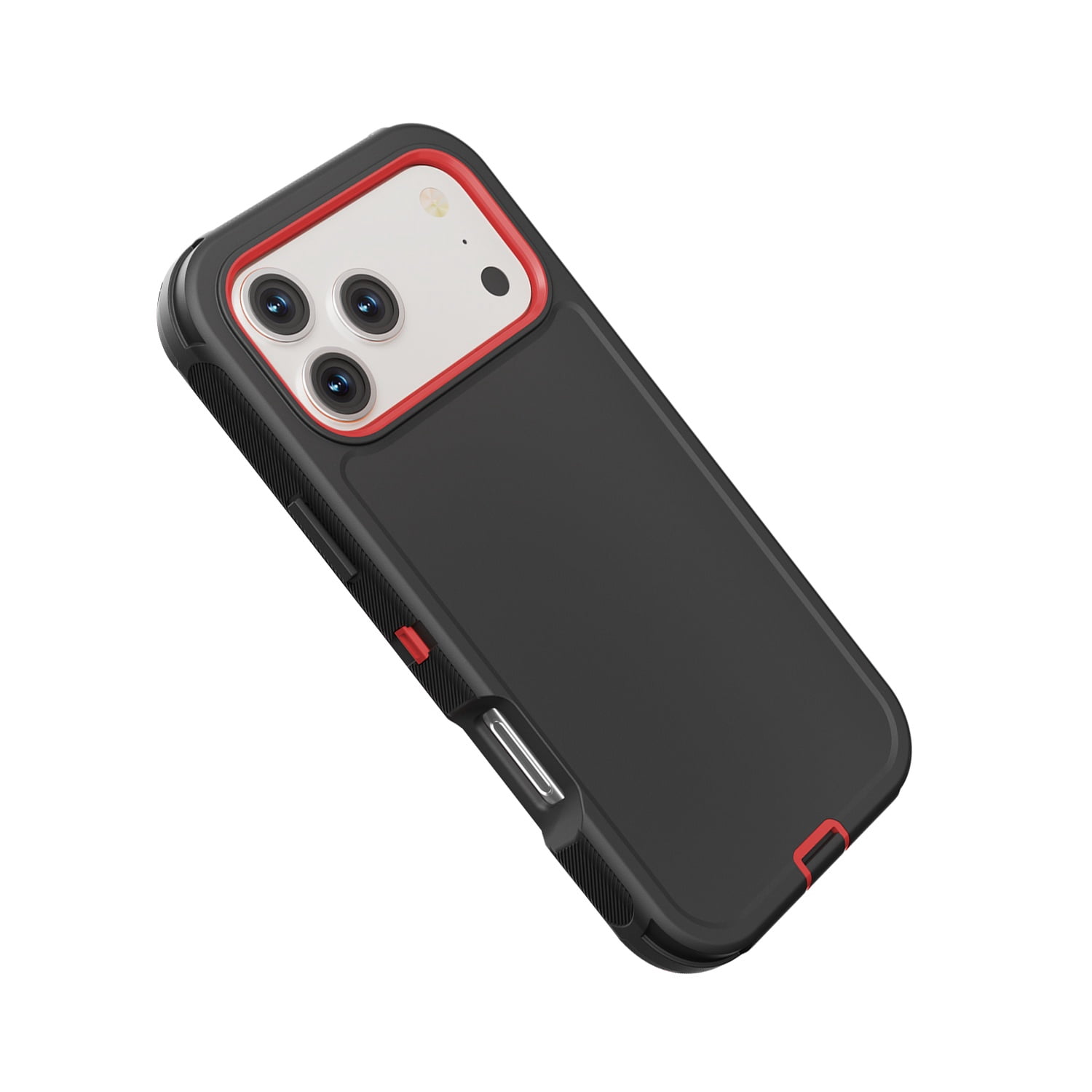 Advanced Duual Pro Armor Case for iPhone 17 Pro - Black & Red