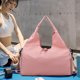 thumbnail image 1 of Bolsa de yoga, deportiva, fitness, equipaje de mano, bolsa de viaje, gran capacidad, resistente al desgaste, plegable, portátil, tela duradera, para gimnasio, oficina, bolsa de yoga de alto, 1 of 8