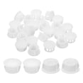 thumbnail image 1 of Uxcell 38 Pcs 16mm(5/8 Pouces) Panneau Rond à Encliqueter, Blanc, 1 of 6