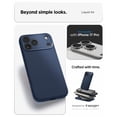 thumbnail image 2 of Funda Spigen para iPhone 17 Pro Liquid Air TPU, azul marino, 2 of 7