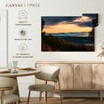 thumbnail image 5 of Elephant Stock Blue Ridge Mountain Sunrise Wall Art - Horizontal Canvas Wall Art - Living Room Wall Decor - Nature Canvas - Yellow And Brown Decor - 51" x 34", 5 of 8