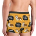 thumbnail image 5 of Disketp Corgi Men'S Boxer Briefs,Soft And Breathable Cotton Underwear With Comfortflex Waistband, 5 of 9