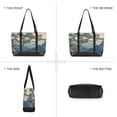 thumbnail image 6 of FORMRS Canvas Laptop Tote Bag for Women with 15.6" Computer Compartments Shoulder Handbag, Tree in The Mountains, 6 of 7