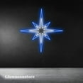 thumbnail image 2 of Glowneon Star Neon Sign, Star Led Sign, Handmade Star Led Light, Star Catholic Neon Sign, 2 of 4