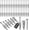 400, variant on 400 Pieces Zinc Self Drilling Drywall Anchors with Screws Kit, (200 Anchors+200 Screws) Bulk Heavy Duty Metal Wall Anchors and #8 x 1-1/4'' Screw