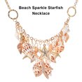 thumbnail image 2 of sweethay Collar Estrella de mar Cadenas colgantes Collares ajustables Aleación Cuello Decoración Cumpleaños Decoraciones Joyas para citas Fiesta Ropa, zapatos y accesorios Miscelánea sweethay AP014544-00, 2 of 6