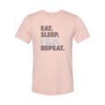 thumbnail image 1 of Film School, Eat Sleep Film Repeat, Movie Director Shirt, Film Maker, Unisex, Sublimation T, Director Tee, Gift For Her, Videographer, Peach, XL, 1 of 1
