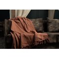 thumbnail image 5 of Indian Hand Block Throw Blanket Chunky Boho Couch Cover Bed Décor Blanket, 5 of 5