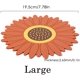 thumbnail image 2 of Salvamanteles De Silicona De Girasol Para Platos Calientes, Posavasos Para Bebidas, Regalo De Inauguración De La Casa Para Amigos Y Familiares L Marrón Jormftte LRWJ900-5, 2 of 7