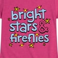 thumbnail image 3 of Instant Message - Bright Stars And Fireflies - Toddler & Youth Girls Short Sleeve Graphic T-Shirt, 3 of 6
