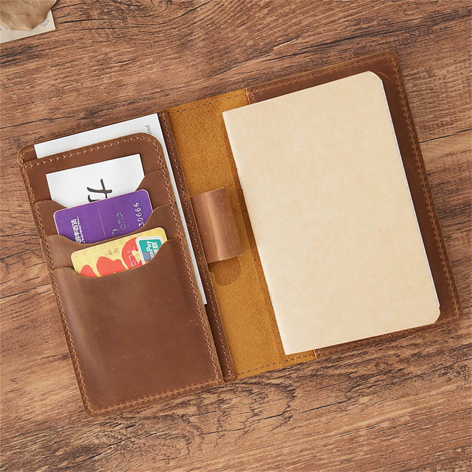 Meeting Notebook Leather Cover Notebook Travel Notebook Journal Notebook Stationery Notebooks for School Office
