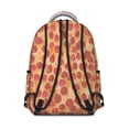 thumbnail image 3 of Pizza Graphic Bookbag - Trendy & Functional Backpack for High School & University, Large Storage, Padded Laptop Slot, Unique Pizza Print, Great for Fans, 3 of 6