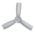 thumbnail image 5 of Orb Indoor and Outdoor 3-Blade Smart Flush Mount Ceiling Fan 44in Matte Black with Remote Control, 5 of 5