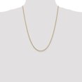 thumbnail image 2 of 10k Yellow Gold 1.9mm Box Chain Necklace Pendant Charm, 2 of 9