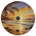 thumbnail image 2 of Lotusprinthandmade Sunset on Tropical Beach Spare Tire Cover With Backup Camera Hole 6 Sizes (31 in.), 2 of 7