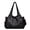 Black, variant on PRIYAL Fashionable Versatile Large Capacity Women's Tote Bag Casual Shoulder Bag with Adjustable Strap and Zipper Closure in, Grey, Light Brown