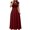 Claret, variant on Odeerbi Dresses for Women 2025 Maxi Dress Solid Color Colorful Dress Short Sleeve Beach Casual Sundress Purple