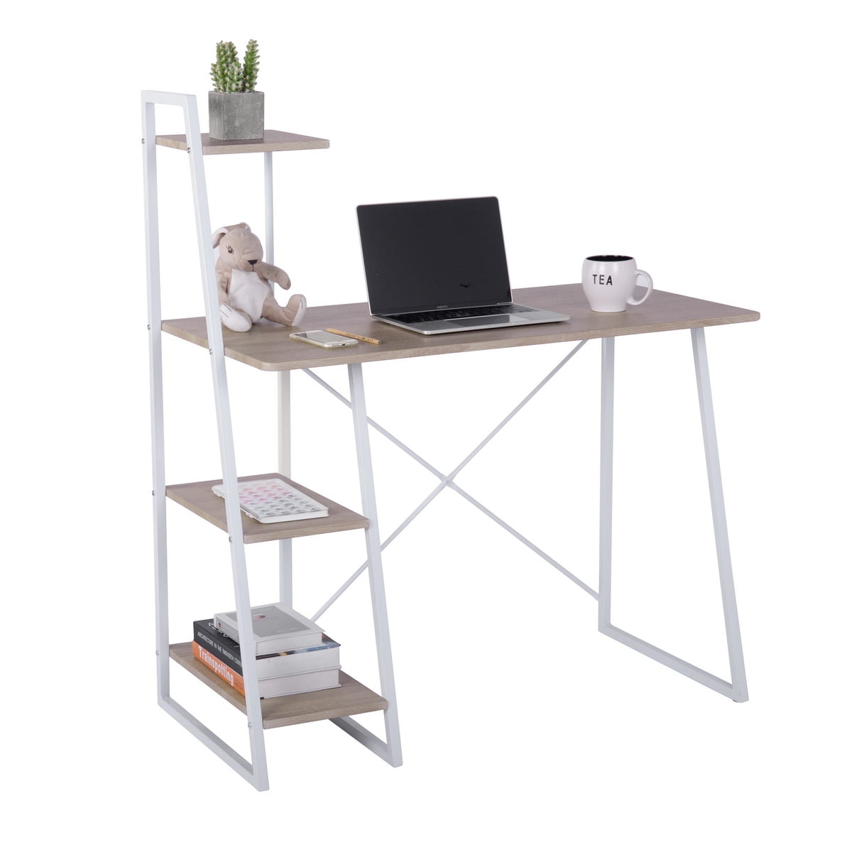 Furniture R Writing Desk With Ladder Shelves Walmart Canada