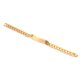 thumbnail image 4 of Pulsera de Metal Jadeshay Elegante de Acero Inoxidable Dorada, 4 of 8